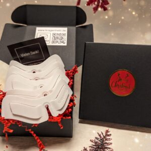 Geschenkebox Weihnachten mit 5x KragenHELD